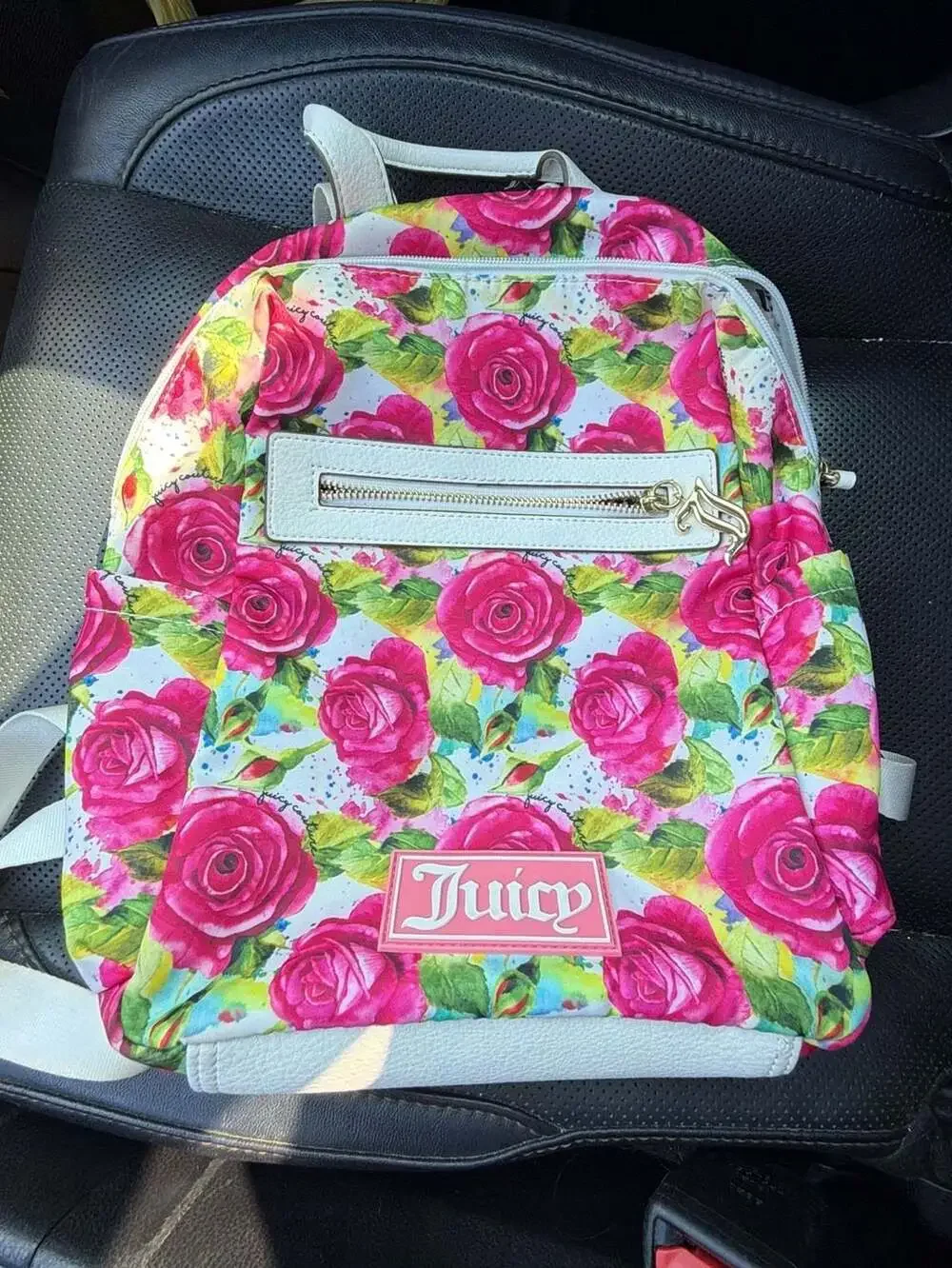 Juicy Couture Good Sport Floral Rose Mini Backpack
